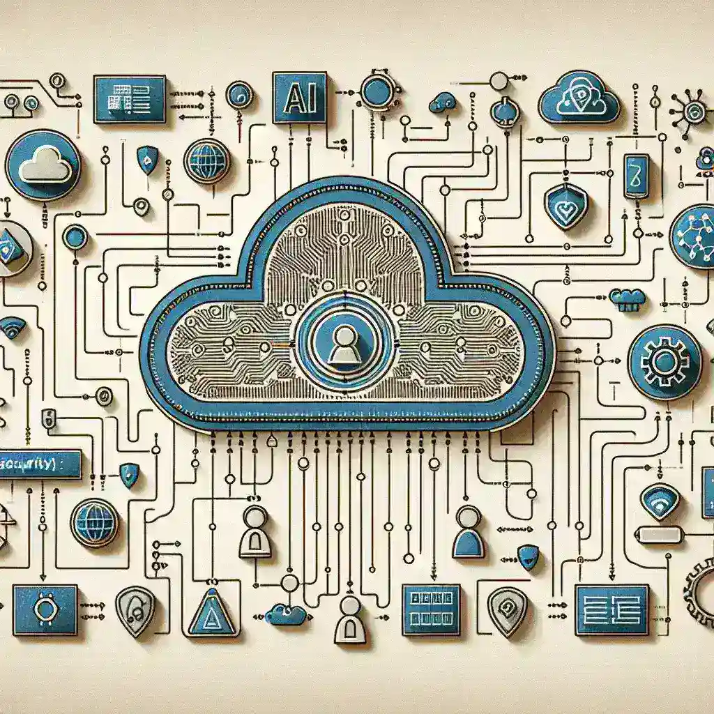 "Diagram illustrating bias mitigation techniques in cloud AI security models, highlighting key strategies for improving fairness and accuracy in automated decision-making."