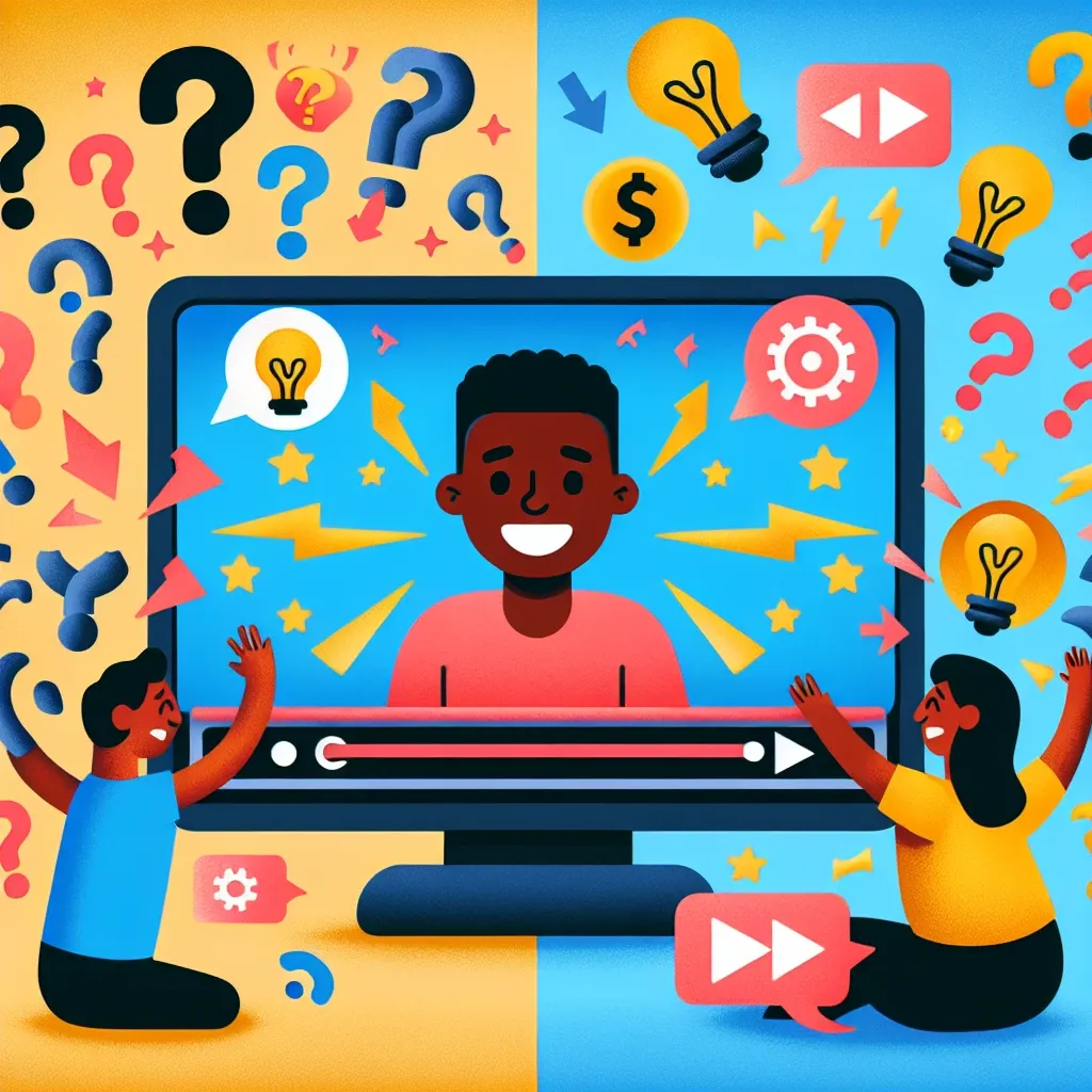 "Person watching a video on a laptop with subtitles displayed, illustrating how subtitles enhance viewer engagement and retention rates."